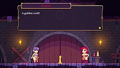 Scarlet Maiden Gets Wild in Misty Sex Events of Hentai Game