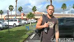 Gay sex unfolds in these clips