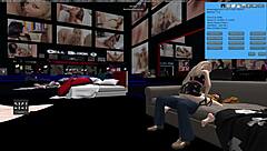 I got x-rated in second life with this amazing girl part 1