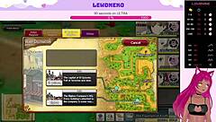 Vtuber Lewdneko Plays Evenicle in Part 12