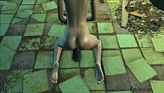 in fallout 4, katsu uses dildo in sex adventure