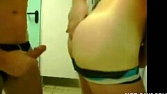 Guy on webcam jerks off and gets blowjob