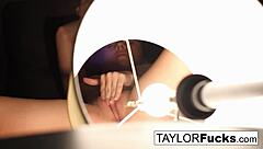taylor vixen masturbates nude in hotel room