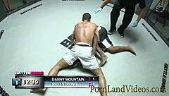 Hot brunette Isis Love bangs hard with battle winner's monster cock