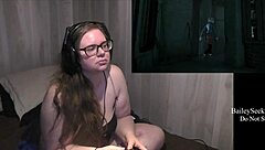 Until dawn play through part 2 with big tits and ass focus.