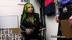 Tattooed Big Tit Milf Suspect Got Fucked So Hard at Office, I Can’t Even!