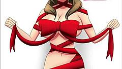 Christmas hentai features big cocks and asses