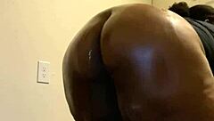 Sexy BBW unleashes a wild squirt fountain during intense action.