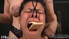 Watch that sweet playgirl take her facial punishment, doesn't she love it?