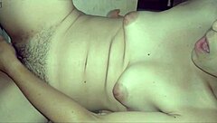 Dazzlingfacegirl deeply pleasures her wet pussy with vibrator, reaching intense orgasm by vibrating clit