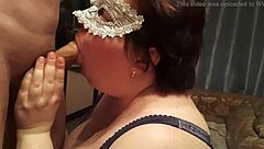 hey this hot curvy bbw gives her lover an amazing blowjob ending in oral creampie homemade style