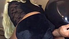 i cant stop poppin balloons on this big ass babe in femdom play
