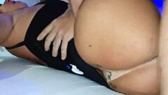 Man, ela's famous but can't resist my hard cock!