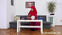 She Wanted Painted Nails But He Boldly Claimed Her Wet Arab Pussy