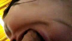 Couldn't Resist Choking On Pastor's Cock