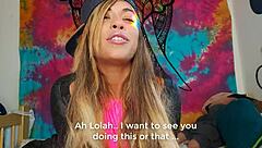 Srta X explores her desires as a Brazilian babe pornstar