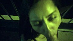 Sandy Cortez Sucks in Public