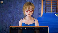 i have a new family game with blonde characters