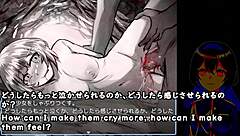 Why does the crossdressing maid regret the machine trial in this anime hentai game?