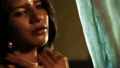 a desirable indian brunette girl in solo