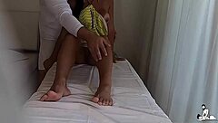 hey, caught married woman grabbing therapist’s cock during tantric massage!