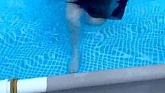 Beautiful Girls Enjoy Pool Time