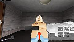 Banged Roblox Whore On The Floor