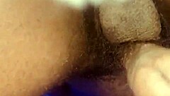 Raw Thrust Into Girlfriend's Hairy Pussy With Monster Cock Close Up Hardcore!