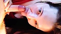 slut sucks and gets fucked. blowjob lick doggystyle bent over ass pussy cock