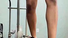 Corajosa Watches Brave Pussy Licking in the Gym