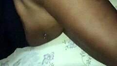 Fucking the ebony slut's ass with big black cock