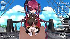 Captain horny sailing wants to fuck big breasted captain