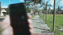 i feel so excited watching this hot latina from the street suck cock in a hardcore casting interview pickup