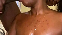 thick big titty babe sucks bbc then missionary fucks