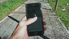 i feel so excited watching this hot latina from the street suck cock in a hardcore casting interview pickup