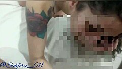 Novinha Fazendo Garganta Profunda No Pauzao Preto.