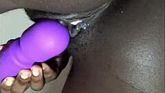 twerking hard on this vibrating dildo, feeling every inch 😈