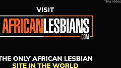 Motorboat Those Juicy Ebony Titties in Hot Lesbian Action Girl