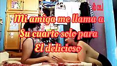 Visited my friend in Jaen and gave her a messy creampie