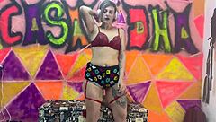 Ela Sentou E Quicou Fundo In Public Outdoor Punk Scene