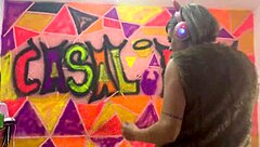 Ela Sentou E Quicou Fundo In Public Outdoor Punk Scene