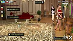 Fashion Business character takes a hot shower in episode 1 scene 94