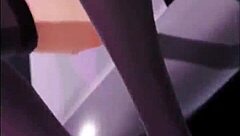 Oh wow, watch this anime hentai babe dance and strip, ripping her clothes off in a wild cartoon frenzy!