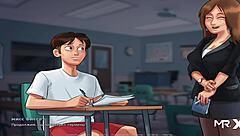 Summertime Saga Teaches French Lessons in Erotic Anime Style