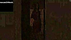 Homemade video of wife and stepmother with big tits and ass playing erotic game intensely