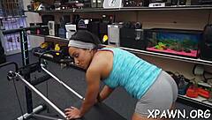 hey dude, this bimbo is totally getting nasty with rough hardcore sex, sucking cock, and blowing in the shop like a pro!