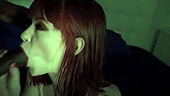 Black Guy Stretches Alexa Nova's Tight Pussy with Monster Cock