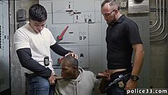 Black men fuck white orgy in gay shoplifting scene