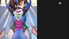 Overwatch D VA Takes BACKSHOTS Like My Dream Waifu