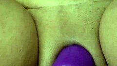 s nasty banana whore gets wild with that cupcake in filthy food play 😈